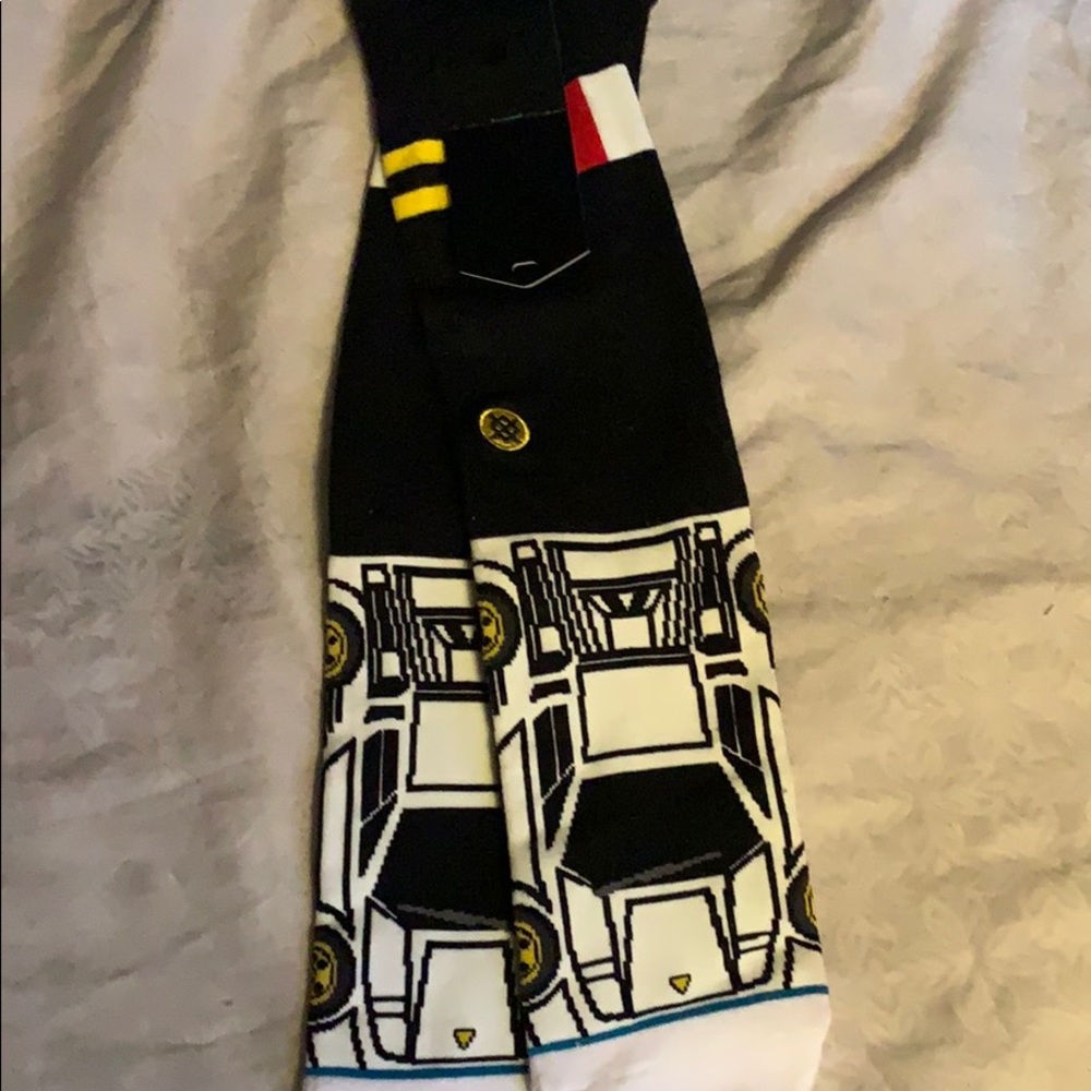 Stance Racecar black-and-white  size L